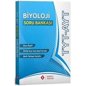 Sonuç Yayınları - 2023 TYT Biyoloji Soru Bankası