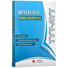 Sonuç Yayınları - 2023 TYT Biyoloji Soru Bankası