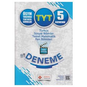 Sonuç Yayınları - 2023 TYT Genel 5'li Deneme