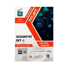 Sonuç Yayınları 2324 Tyt Ayt Geometri Set 1 Kazanım Merkezli Soru Kitapçığı