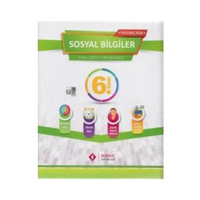 Sonuç Yayınları - 6. Sınıf Sosyal Bilimler Konu Özetli Soru Bankası