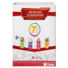Sonuç Yayınları 7. Sınıf Din Kültürü ve Ahlak Bilgisi Kazanım Merkezli Soru Kitapçığı Seti Yenilenmiş Baskı
