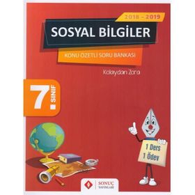 Sonuç Yayınları - 7. Sınıf Sosyal Bilgiler Konu Özetli Soru Bankası Seti