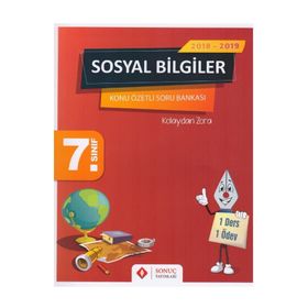 Sonuç Yayınları - 7. Sınıf Sosyal Bilgiler Konu Özetli Soru Bankası Seti