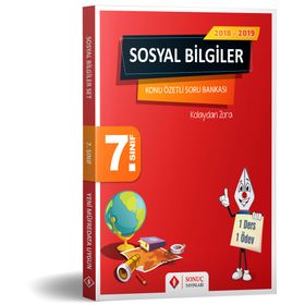 Sonuç Yayınları - 7. Sınıf Sosyal Bilgiler Konu Özetli Soru Bankası Seti