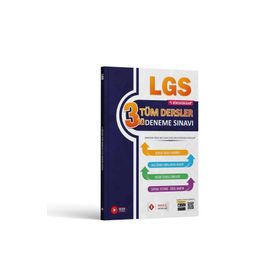 Sonuç Yayınları - 8. Sınıf LGS 2022-2023 Tüm Dersler 1.Dönem 3'lü Deneme Sınavı