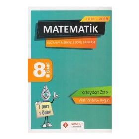 Sonuç Yayınları 8. Sınıf Matematik Kazanım Merkezli Soru Bankası