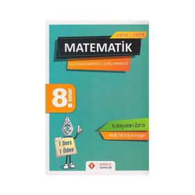 Sonuç Yayınları 8. Sınıf Matematik Kazanım Merkezli Soru Bankası