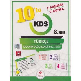 Sonuç Yayınları 8. Sınıf Türkçe 10 Kazanım Değerlendirme Sınavı