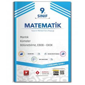 Sonuç Yayınları 9. Sınıf Mantık Kümeler Bölünebilme Ebok - Ekok Soru Kitapçığı