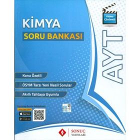 Sonuç Yayınları AYT Kimya Soru Bankası