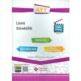 Sonuç Yayınları Ayt Limit Ve Süreklilik Yeni 2020