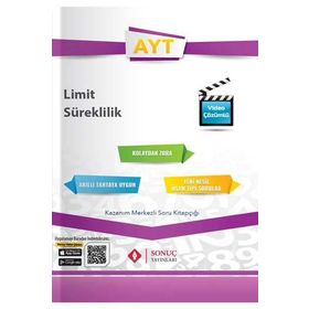 Sonuç Yayınları Ayt Limit Ve Süreklilik Yeni 2020