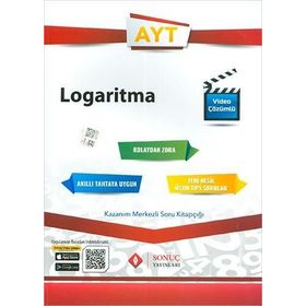 Sonuç Yayınları Ayt Logaritma Kazanım Merkezli Soru Kitapçığı