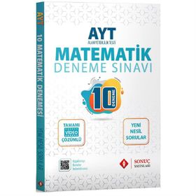 Sonuç Yayınları AYT Matematik 10 Deneme Sınavı