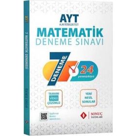 Sonuç Yayınları AYT Matematik 10 Deneme Sınavı