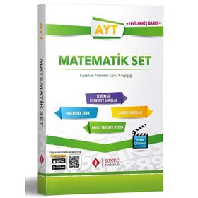 Sonuç Yayınları AYT Matematik Set Kazanım Merkezli Soru Bankası