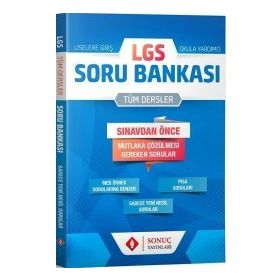 Sonuç Yayınları - LGS Tüm Dersler Soru Bankası