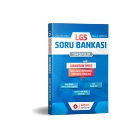 Sonuç Yayınları - LGS Tüm Dersler Soru Bankası