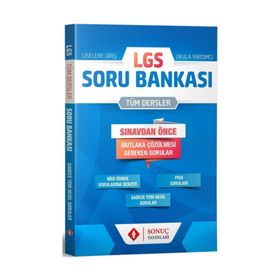 Sonuç Yayınları - LGS Tüm Dersler Soru Bankası