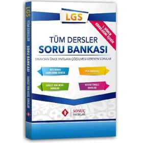 Sonuç Yayınları - LGS Tüm Dersler Soru Bankası