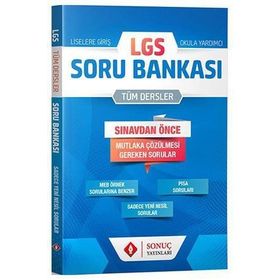 Sonuç Yayınları - LGS Tüm Dersler Soru Bankası