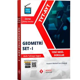 Sonuç Yayınları TYT-AYT Geometri Set - 1- Kazanım Merkezli Soru Bankası