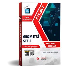 Sonuç Yayınları TYT-AYT Geometri Set - 1- Kazanım Merkezli Soru Bankası