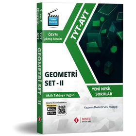 Sonuç Yayınları TYT AYT Geometri Set 2 Kazanım Merkezli Soru Bankası