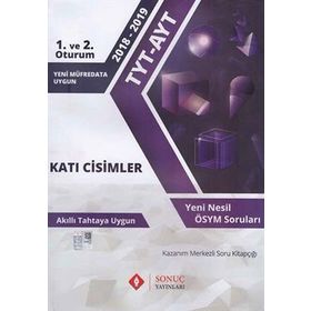 Sonuç Yayınları TYT AYT Katı Cisimler 2020