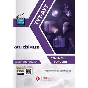 Sonuç Yayınları TYT AYT Katı Cisimler 2020