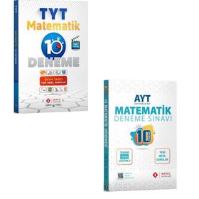 Sonuç Yayınları TYT AYT Matematik 10Lu Deneme 2020 Seti 2 Kitap - Kolektif
