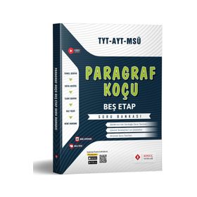 Sonuç Yayınları - Tyt Ayt Msü Paragraf Koçu Beş Etap Soru Bankası