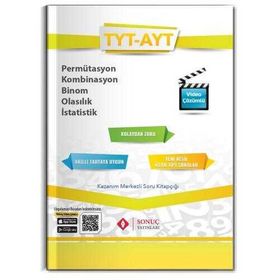 Sonuç Yayınları Tyt Ayt Permütasyon Kombinasyon Binom Olasılık İstatistik
