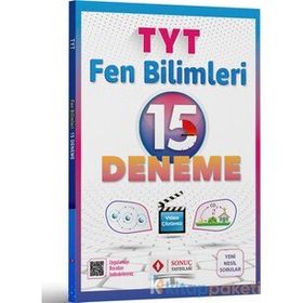 Sonuç Yayınları TYT Fen Bilimleri 15 Deneme