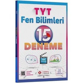 Sonuç Yayınları TYT Fen Bilimleri 15 Deneme