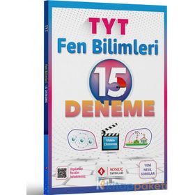 Sonuç Yayınları TYT Fen Bilimleri 15 Deneme
