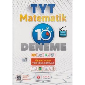 Sonuç Yayınları TYT Matematik 10 Deneme