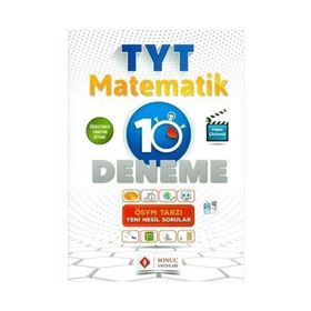 Sonuç Yayınları TYT Matematik Tamamı Çözümlü 10'lu Deneme