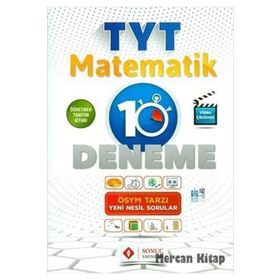 Sonuç Yayınları TYT Matematik Tamamı Çözümlü 10'lu Deneme