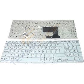 Sony 9Z.N5CSW.B0T 9Z.N5CSW.C01 Notebook TR Beyaz Uyumlu Klavye