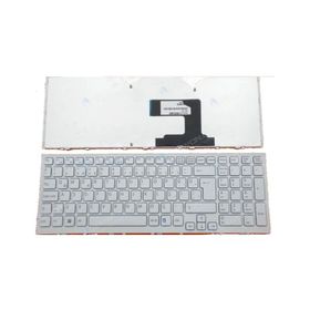 Sony 9Z.N5CSW.B0T 9Z.N5CSW.C01 Notebook TR Beyaz Uyumlu Klavye