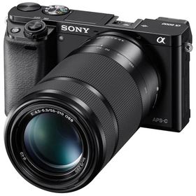 Sony A6000 16-50mm + 55-210mm Lens Aynasız DSLR Fotoğraf Makinesi