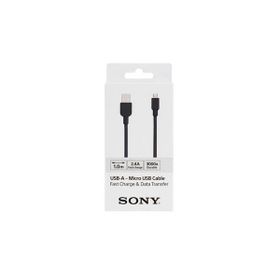 Sony CP-AB100B Siyah 1 m 2.4Mah Light Box Yüksek Hızlı Micro USB Data ve Şarj Kablosu