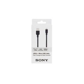 Sony CP-AB100B Siyah 1 m 2.4Mah Light Box Yüksek Hızlı Micro USB Data ve Şarj Kablosu