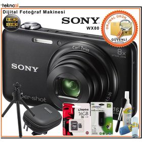 Sony Cyber-Shot DSC-WX80 Dijital Fotoğraf Makinesi