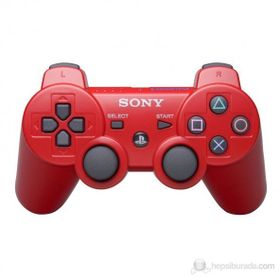 Sony Playstation 3 Titreşimli Kırmızı Joystick