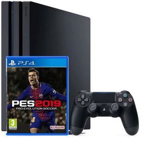 Sony Playstation 4 Pro 1 TB + PES 2019