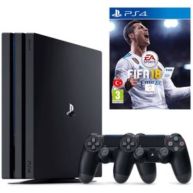 Sony Playstation 4 Pro 1TB Oyun Konsolu + FIFA 18