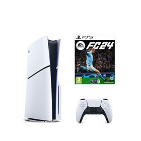 Sony Playstation 5 1 TB Slim Dijital Edition Oyun Konsolu + 2. PS5 Kol Beyaz + PS5 Şarj İstasyonu